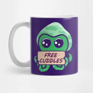 Cuddlefish (Green) Mug